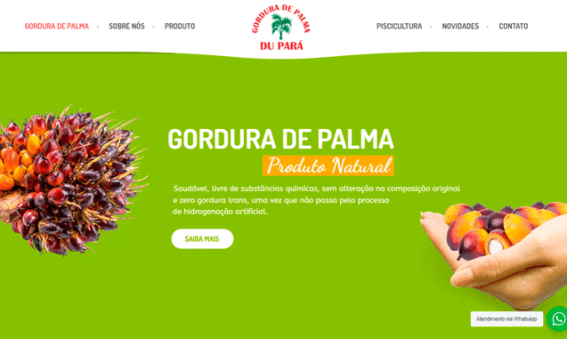 Gordura de Palma Du Pará